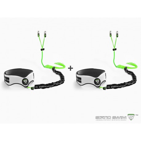 1 Pack complet STATIC SWIM™ avec fixation plage de piscine en dur