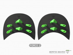 Plaquettes de natation et d'Aquapalming Force 2