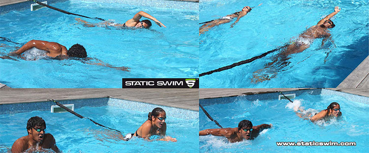 Pratiquer les 4 nages avec STATIC SWIM™