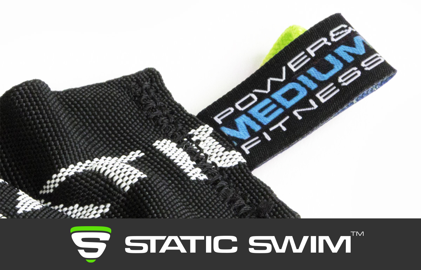 Swim Tether - Water Resistance Band - MEDIUM - Close up