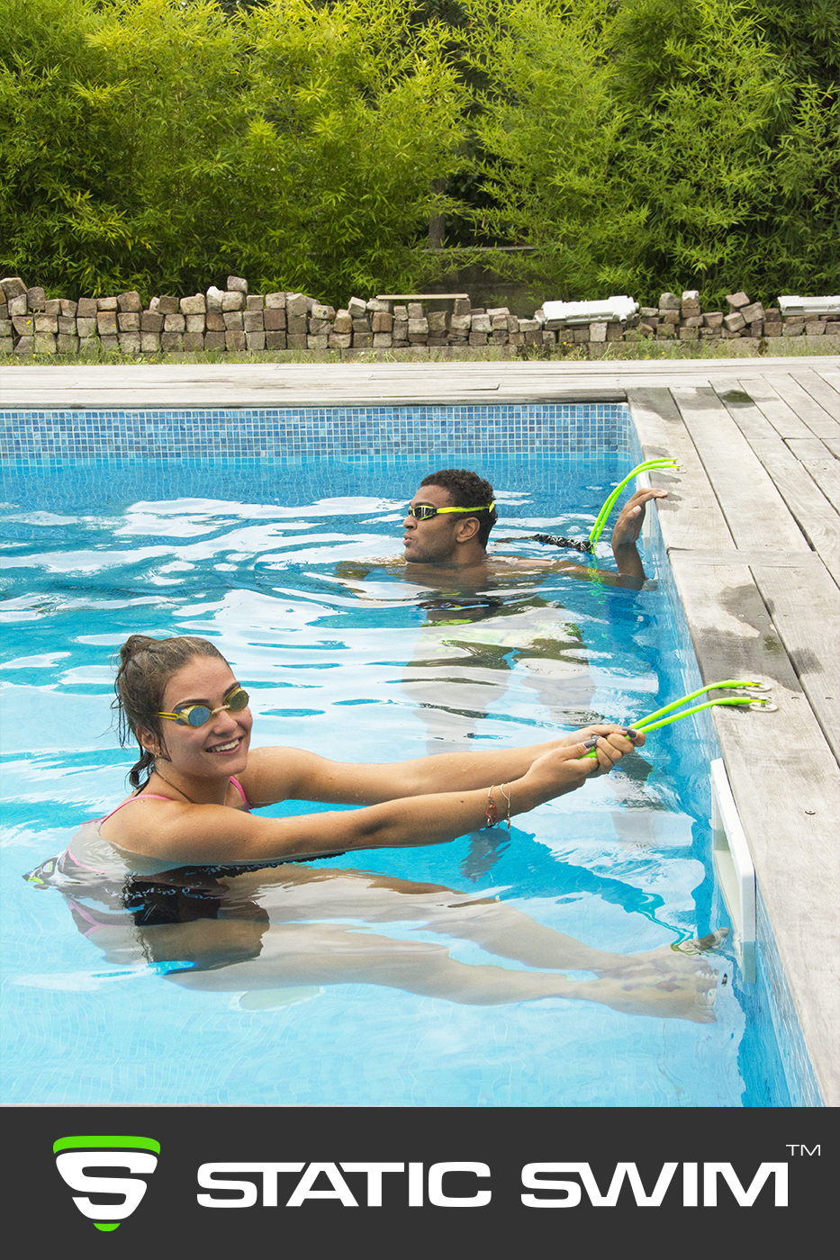 Swimming harness recovery